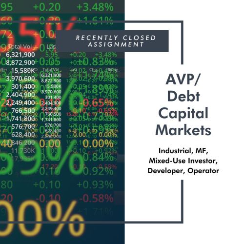 AVP/Debt Capital Markets