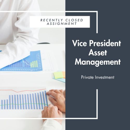 Vice President Asset Management - Private Investment