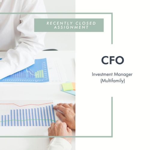 CFO - Investment Manager Multifamily